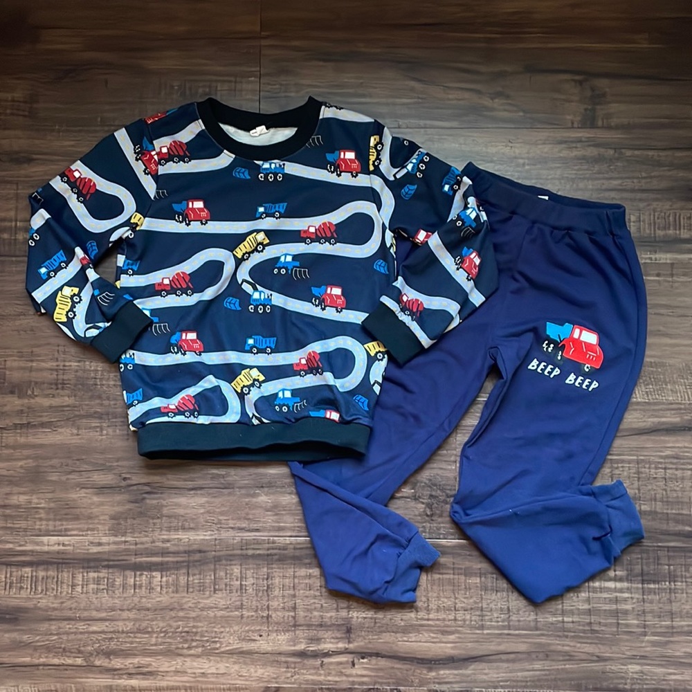 Shein Trucks Jogger Set